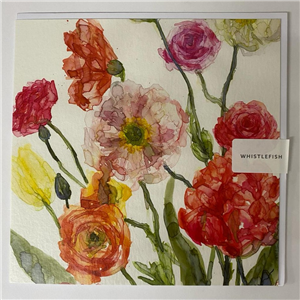 Whistlefish Greeting Card Tulips & Roses 16x16cm